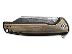 Brigand Damascus Brass Black