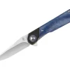 Comet Brass Micarta Blue