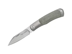 Hug Titanium Micarta Green Two Bolsters