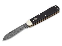 Hunters Knife Mono Damascus Grenadill