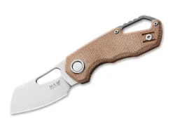Isonzo M390 Cleaver Micarta Natural