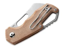 Isonzo M390 Cleaver Micarta Natural