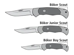 Junior Scout Spearpoint Ironwood Damascus