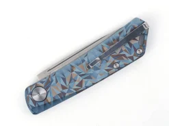 Luna Titanium Blue Geometry