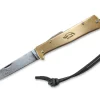 Mercator Knife Brass Damascus