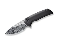 Mini Malice Titanium Black Damascus
