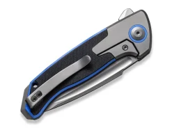 Press Check Titanium G10 Black Blue Tanto