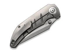 Riff-Raff Polished Bead Blasted Titanium