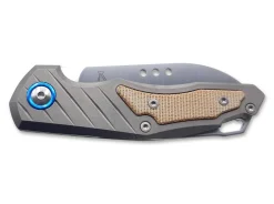 Root Titanium Natural Micarta