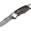 Scout Spearpoint Curly Birch Damascus
