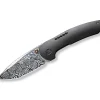 Trogon Titanium Black Damascus