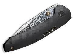 Trogon Titanium Black Damascus