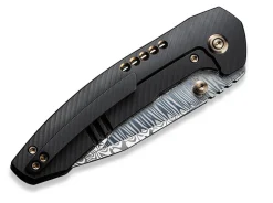 Trogon Titanium Black Damascus